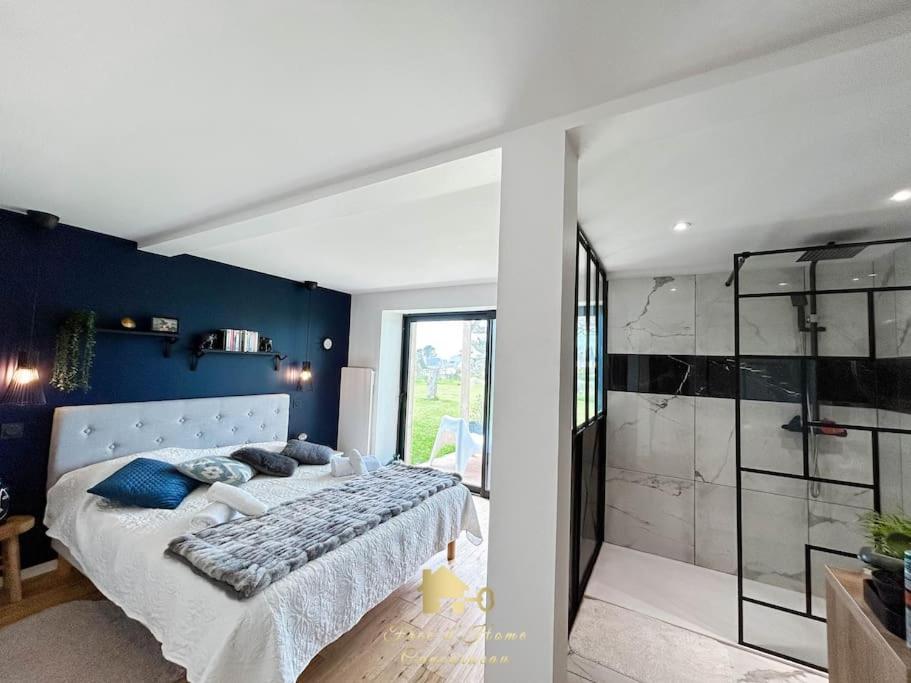Villa Trevi , Spacieuse, Vue Mer Trégunc Esterno foto