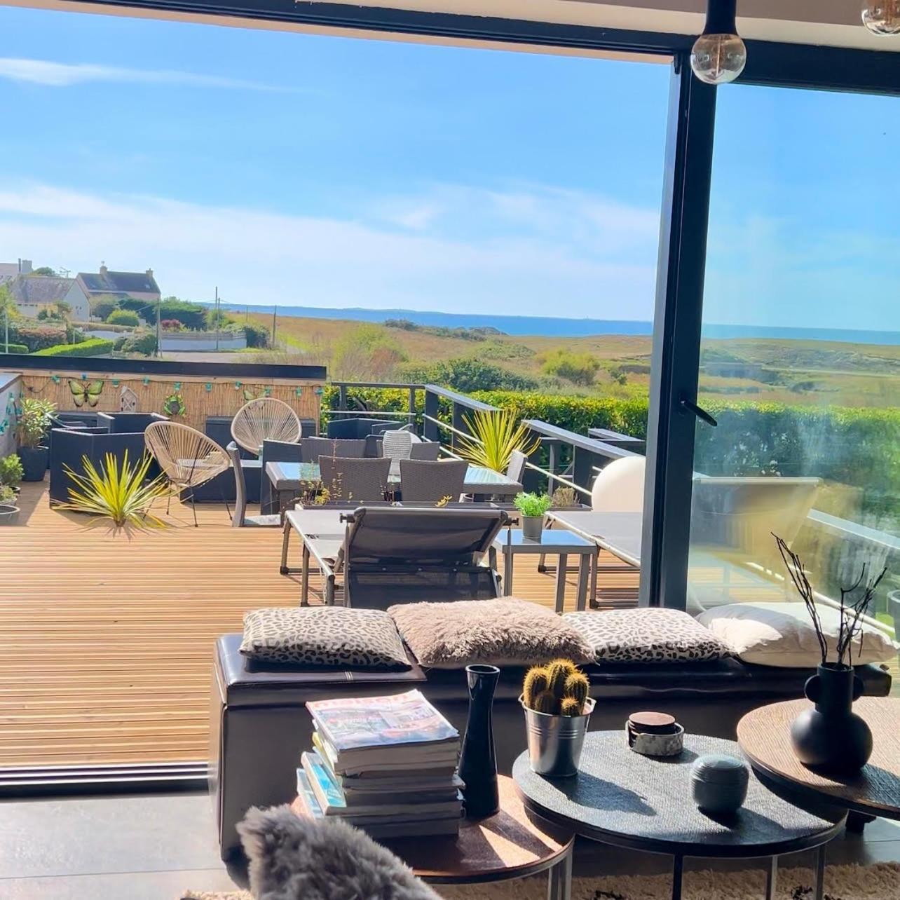Villa Trevi , Spacieuse, Vue Mer Trégunc Esterno foto