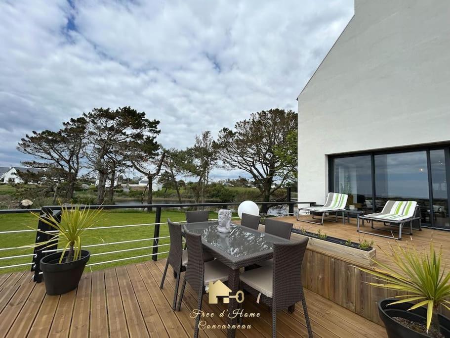 Villa Trevi , Spacieuse, Vue Mer Trégunc Esterno foto